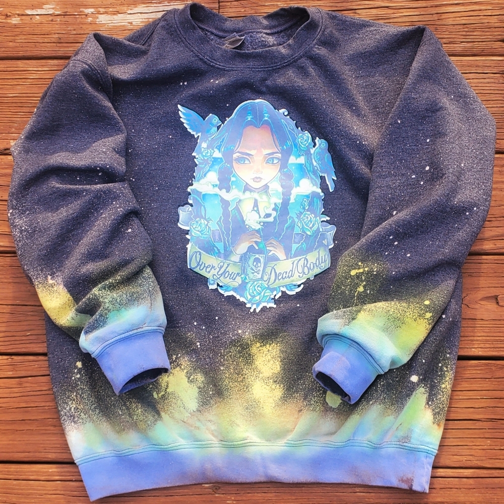 Adam family Wednesday Glow in the dark Sweatshirt